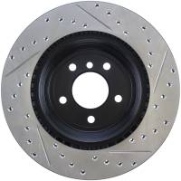 StopTech - StopTech Sport Drilled/Slotted Brake Rotor; Rear Right - Image 2