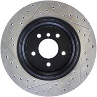 StopTech - StopTech Sport Drilled/Slotted Brake Rotor; Rear Left - Image 2