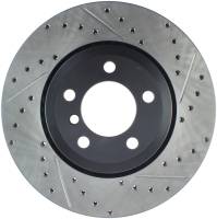 StopTech Sport Drilled/Slotted Brake Rotor; Rear Left