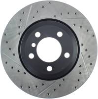 StopTech Sport Drilled/Slotted Brake Rotor; Rear Right