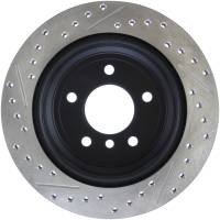 StopTech - StopTech Sport Drilled/Slotted Brake Rotor; Rear Left - Image 2