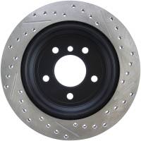 StopTech - StopTech Sport Drilled/Slotted Brake Rotor; Rear Right - Image 2