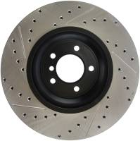 StopTech - StopTech Sport Drilled/Slotted Brake Rotor; Front Left - Image 2