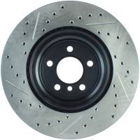 StopTech - StopTech Sport Drilled/Slotted Brake Rotor; Rear Left - Image 2