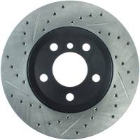 StopTech Sport Drilled/Slotted Brake Rotor; Rear Right