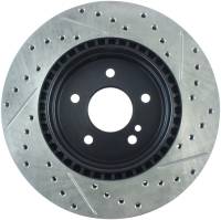 StopTech - StopTech Sport Drilled/Slotted Brake Rotor; Rear Right - Image 2