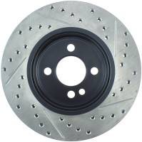 StopTech - StopTech Sport Drilled/Slotted Brake Rotor; Front Right - Image 2