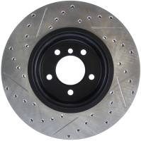 StopTech - StopTech Sport Drilled/Slotted Brake Rotor; Front Left - Image 2