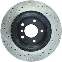 StopTech - StopTech Sport Drilled/Slotted Brake Rotor; Rear Left - Image 2