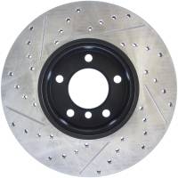 StopTech - StopTech Sport Drilled/Slotted Brake Rotor; Front Left - Image 2