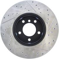 StopTech - StopTech Sport Drilled/Slotted Brake Rotor; Front Right - Image 2