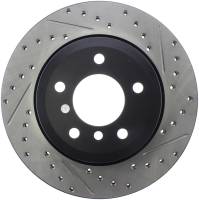 StopTech - StopTech Sport Drilled/Slotted Brake Rotor; Rear Left - Image 1