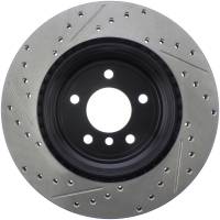 StopTech - StopTech Sport Drilled/Slotted Brake Rotor; Rear Left - Image 2