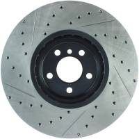 StopTech - StopTech Sport Drilled/Slotted Brake Rotor; Front Left - Image 2