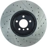 StopTech - StopTech Sport Drilled/Slotted Brake Rotor; Front Right - Image 2