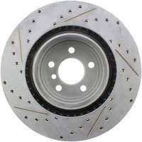 StopTech - StopTech Sport Drilled/Slotted Brake Rotor; Rear Left - Image 2