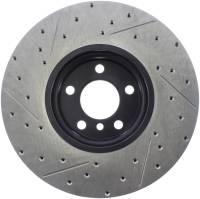 StopTech - StopTech Sport Drilled/Slotted Brake Rotor; Front Left - Image 2