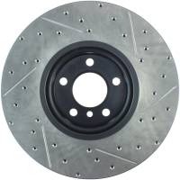 StopTech - StopTech Sport Drilled/Slotted Brake Rotor; Front Right - Image 2