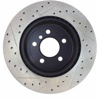 StopTech - StopTech Sport Drilled/Slotted Brake Rotor; Rear Left - Image 2