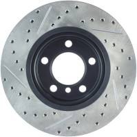 StopTech - StopTech Sport Drilled/Slotted Brake Rotor; Front Left - Image 2