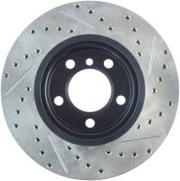 StopTech - StopTech Sport Drilled/Slotted Brake Rotor; Front Right - Image 2