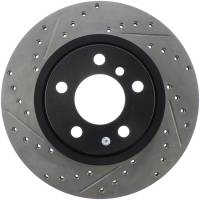 StopTech Sport Drilled/Slotted Brake Rotor; Rear Right