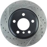 StopTech Sport Drilled/Slotted Brake Rotor; Rear Right