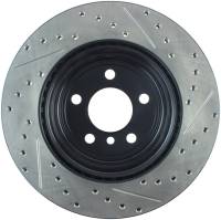 StopTech - StopTech Sport Drilled/Slotted Brake Rotor; Rear Right - Image 2