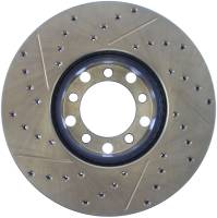 Stoptech - StopTech Sport Cryo Drilled/Slotted Brake Rotor; Front Left - Image 2