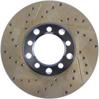 StopTech Sport Cryo Drilled/Slotted Brake Rotor; Front Right