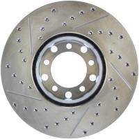 StopTech - StopTech Sport Drilled/Slotted Brake Rotor; Front Left - Image 2