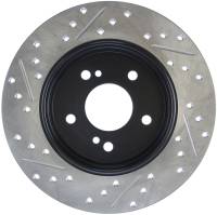 StopTech - StopTech Sport Drilled/Slotted Brake Rotor; Rear Left - Image 2