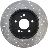 StopTech - StopTech Sport Drilled/Slotted Brake Rotor; Rear Right - Image 2