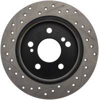 StopTech - StopTech Sport Drilled/Slotted Brake Rotor; Rear Left - Image 2