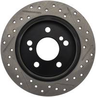 StopTech - StopTech Sport Drilled/Slotted Brake Rotor; Rear Right - Image 2