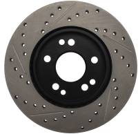 StopTech - StopTech Sport Drilled/Slotted Brake Rotor; Front Left - Image 2