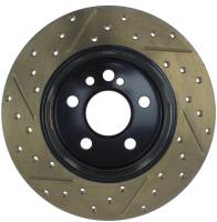 StopTech - StopTech Sport Drilled/Slotted Brake Rotor; Rear Left - Image 2