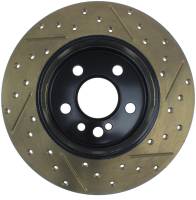 StopTech - StopTech Sport Drilled/Slotted Brake Rotor; Rear Right - Image 2