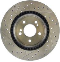 StopTech - StopTech Sport Drilled/Slotted Brake Rotor; Rear Left - Image 2