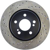 StopTech Sport Drilled/Slotted Brake Rotor; Rear Right