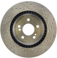 StopTech - StopTech Sport Drilled/Slotted Brake Rotor; Rear Right - Image 2