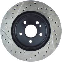 StopTech - StopTech Sport Drilled/Slotted Brake Rotor; Front Left - Image 2