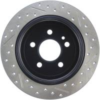 StopTech - StopTech Sport Drilled/Slotted Brake Rotor; Rear Right - Image 2