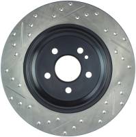 StopTech - StopTech Sport Drilled/Slotted Brake Rotor; Rear Left - Image 2