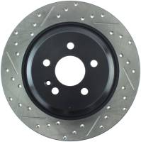 StopTech Sport Drilled/Slotted Brake Rotor; Rear Right