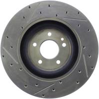 StopTech - StopTech Sport Drilled/Slotted Brake Rotor; Front Left - Image 2