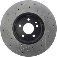 StopTech - StopTech Sport Drilled/Slotted Brake Rotor; Front Left - Image 2