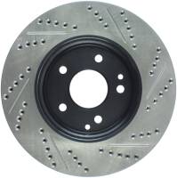 StopTech - StopTech Sport Drilled/Slotted Brake Rotor; Front Right - Image 2