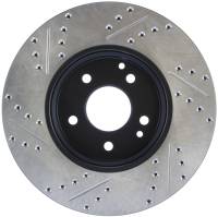 StopTech - StopTech Sport Drilled/Slotted Brake Rotor; Front Left - Image 2