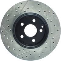 StopTech - StopTech Sport Drilled/Slotted Brake Rotor; Front Left - Image 2